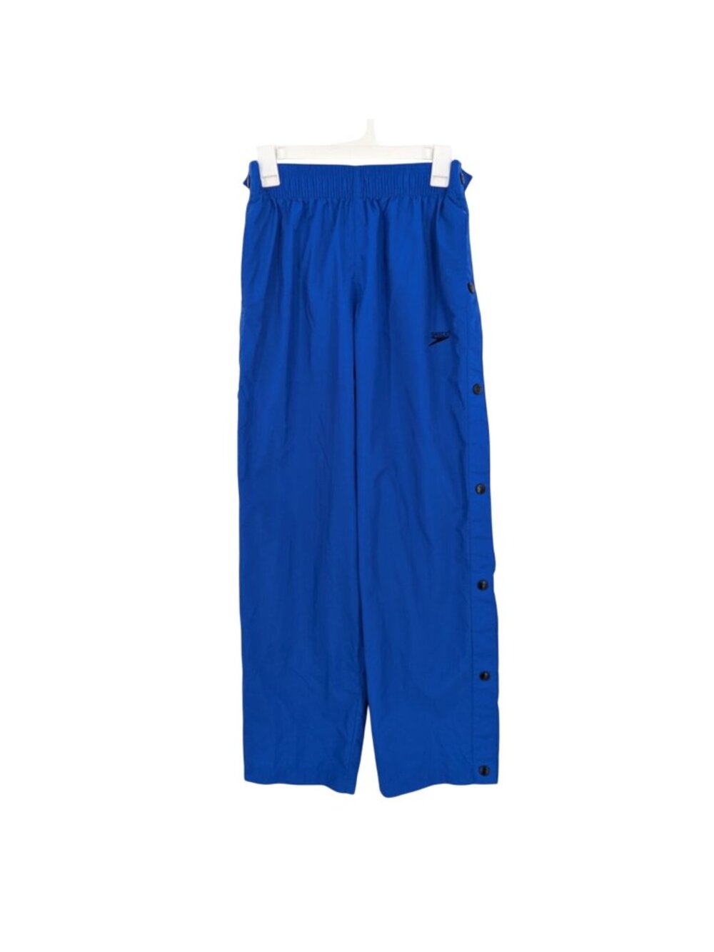 Vintage 90s Speedo Snap Track Pants Nylon Athleisure Logo Streetwear Men‎ Medium
